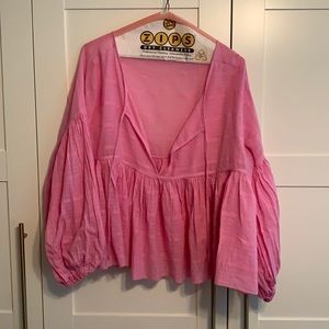 Free People Peasant Blouse